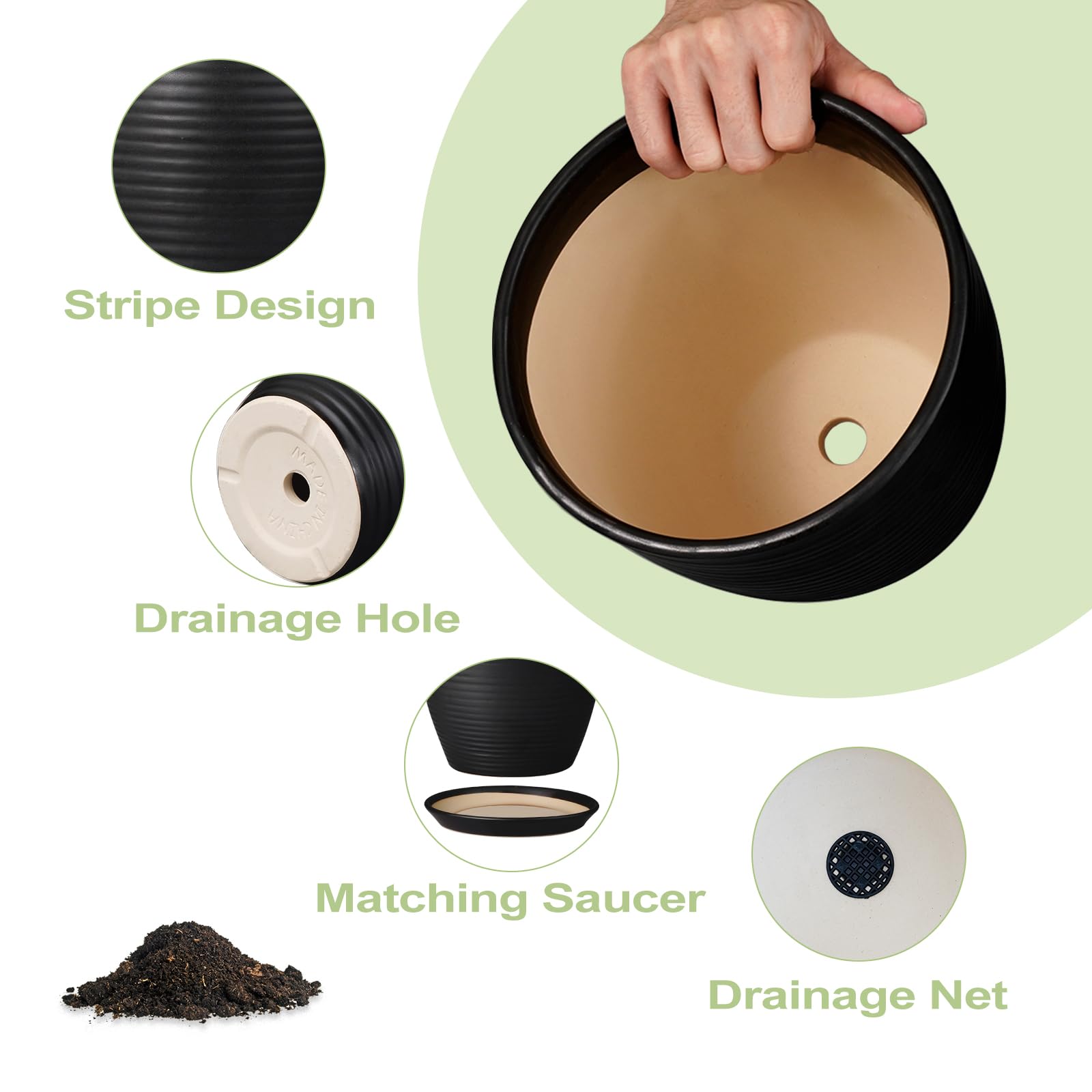EPFamily primer plano del esmalte resistente que facilita la limpieza