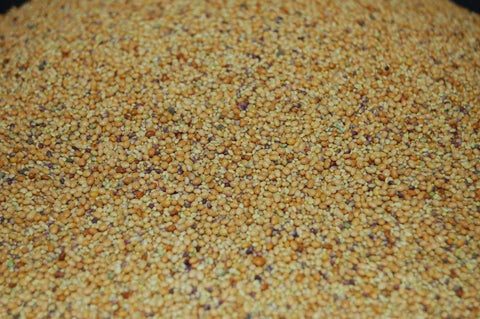 Eretz etiqueta Tri-Clover con origen Willamette Valley y sin semillas de malezas