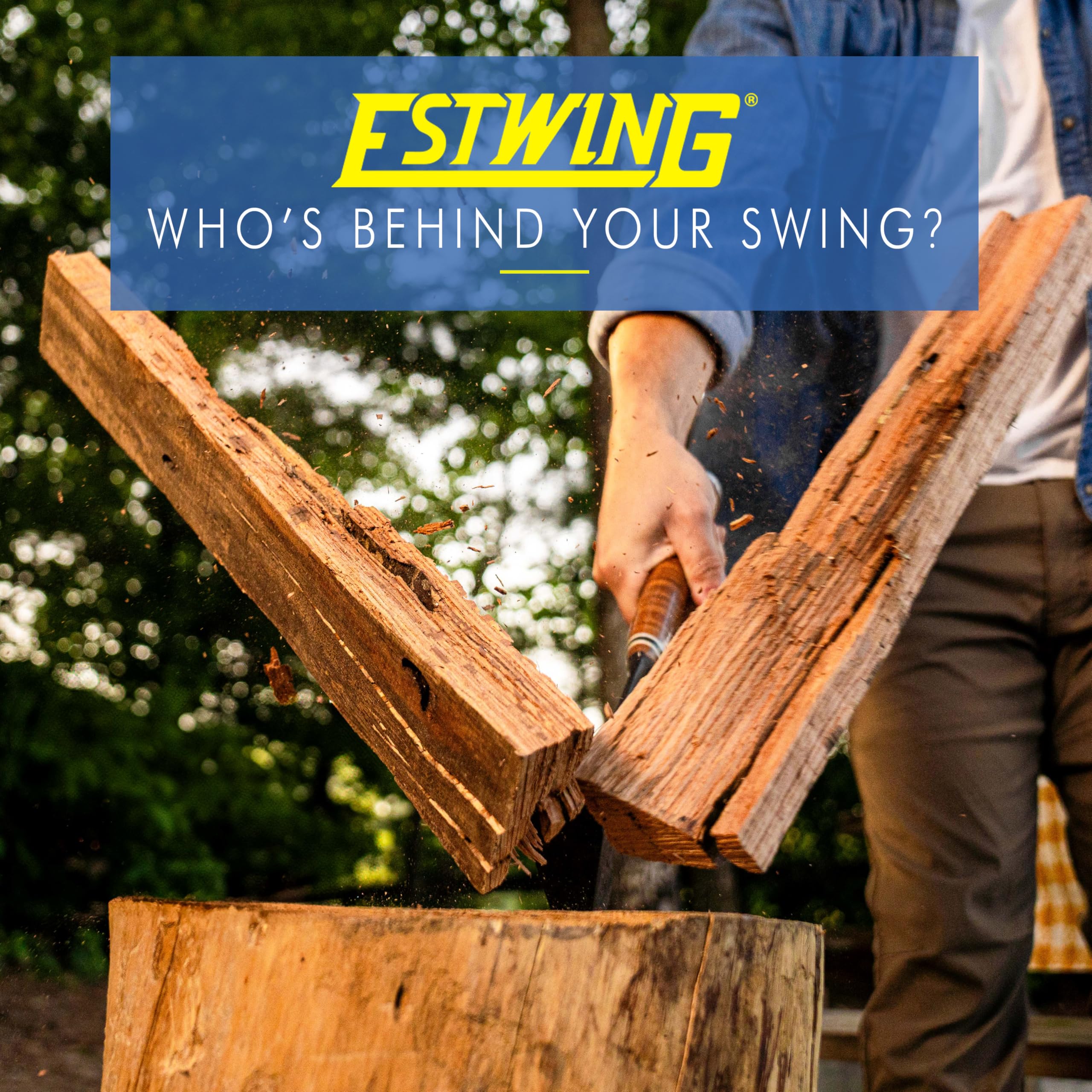 Estwing cuña etiqueta y acabado, garantía de fabricación estadounidense