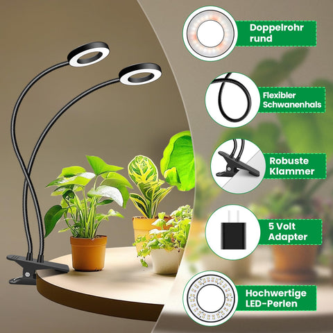 Eurbolan cuello flexible 360 grados para dirigir la luz con precisión