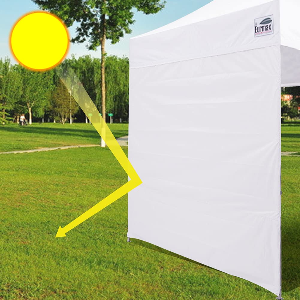 Eurmax pared lateral en evento al aire libre mejorando comodidad