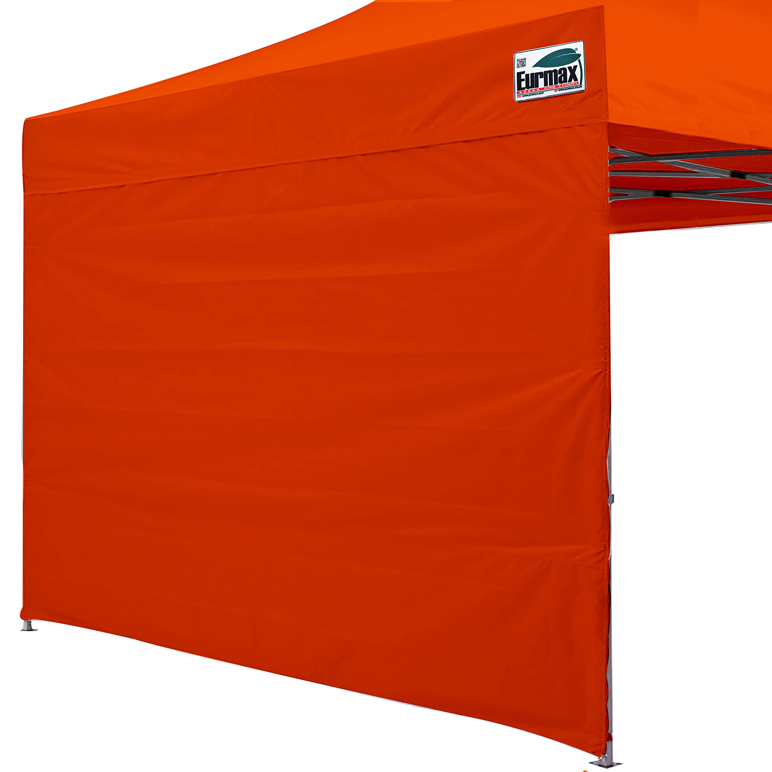 Eurmax lateral frontal en naranja mostrando ajuste y protección solar