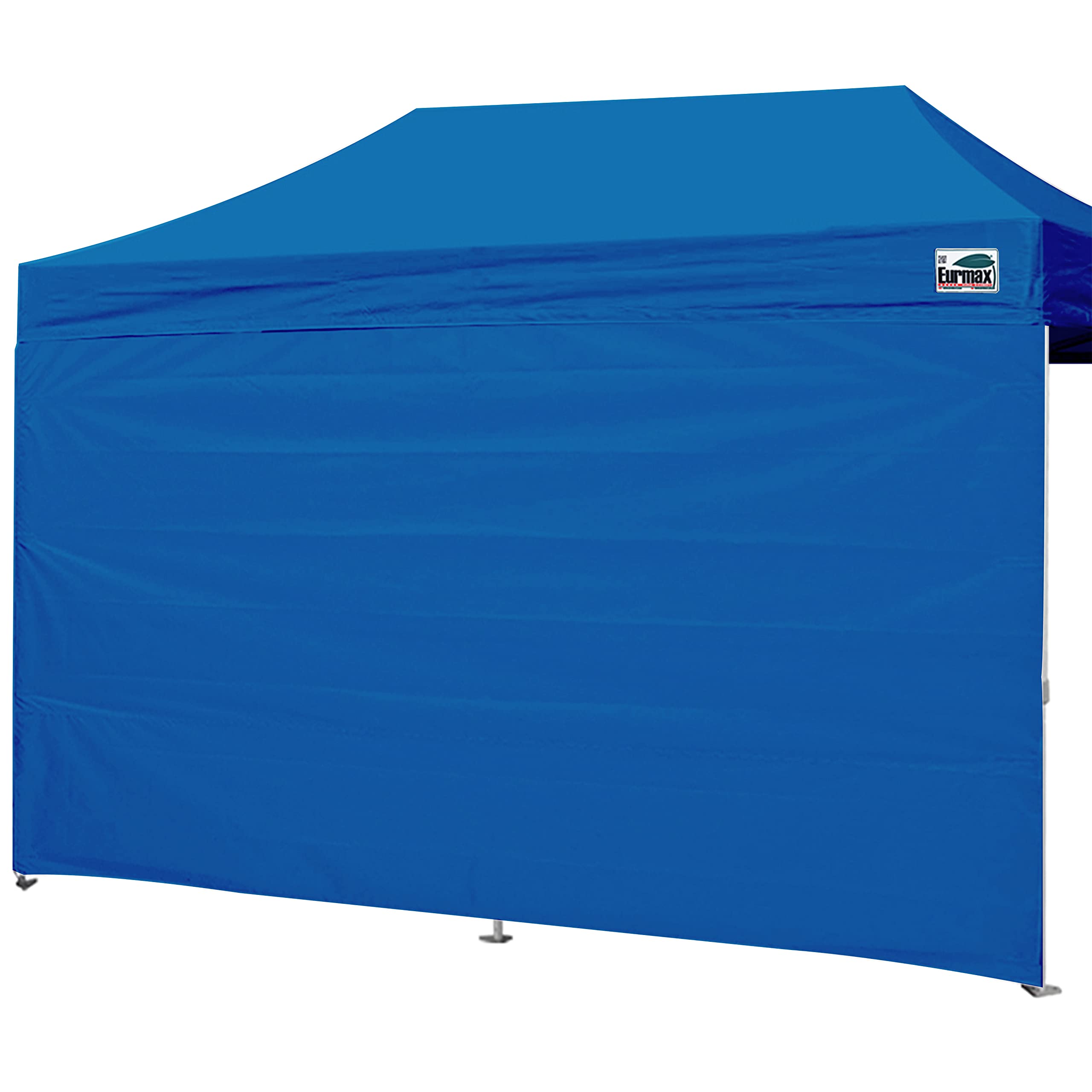 Eurmax panel lateral frontal azul mostrando ajuste y sombra