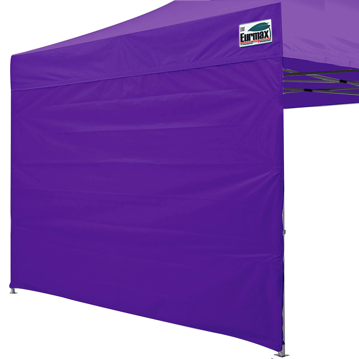 Eurmax panel lateral frontal morado mostrando cobertura y protección