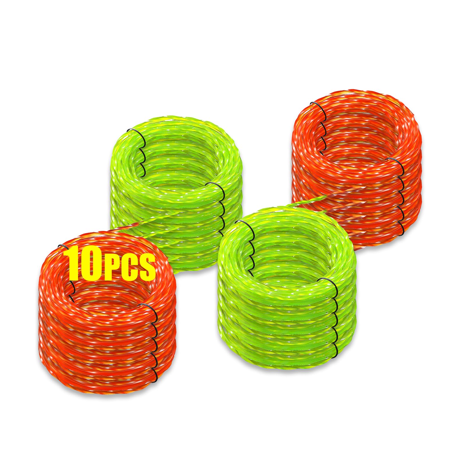 Eventronic paquete frente mostrando 10 rollos y compatibilidad EGO, fácil almacenamiento
