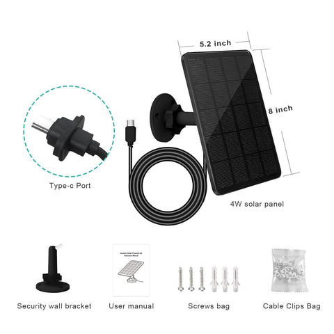EverExceed empaque con tornillos clips y manual listo para instalación