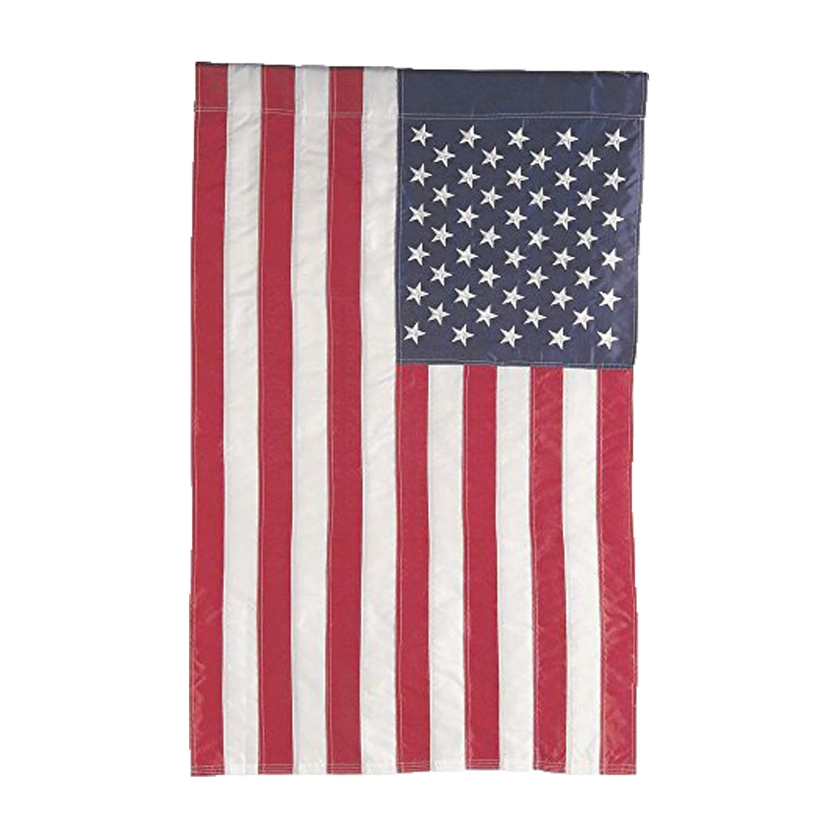 Evergreen Flag vista frontal mostrando colores vivos y acabado resistente