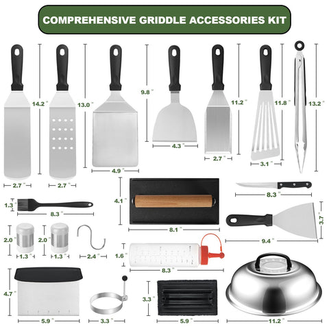 EWFEN espátulas inox close-up, control y precisión al voltear