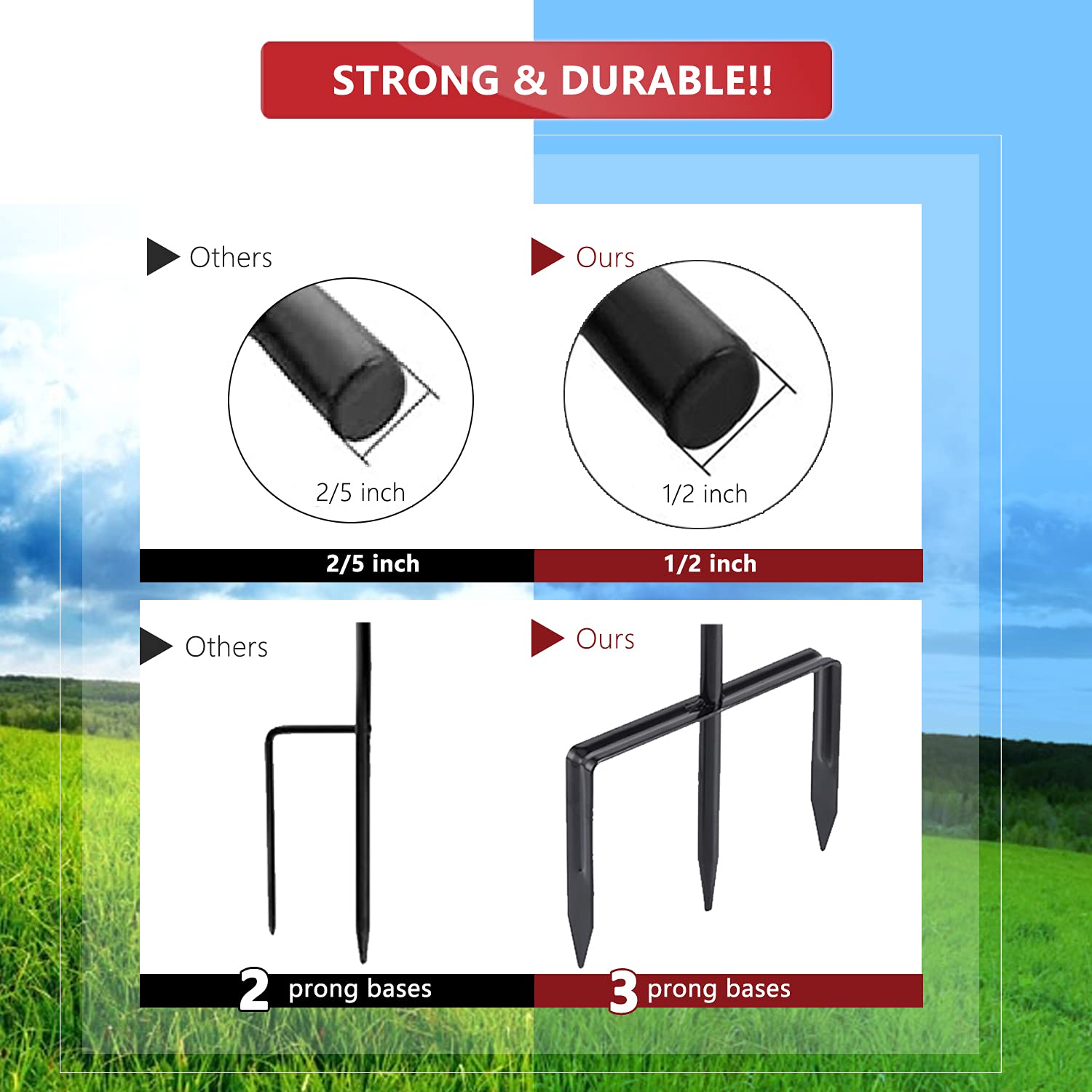 EXCMARK primer plano del acero de 1/2 pulgada que destaca durabilidad y grosor