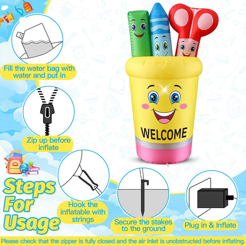 Eyourlife inflable plegado para almacenamiento práctico y compacto