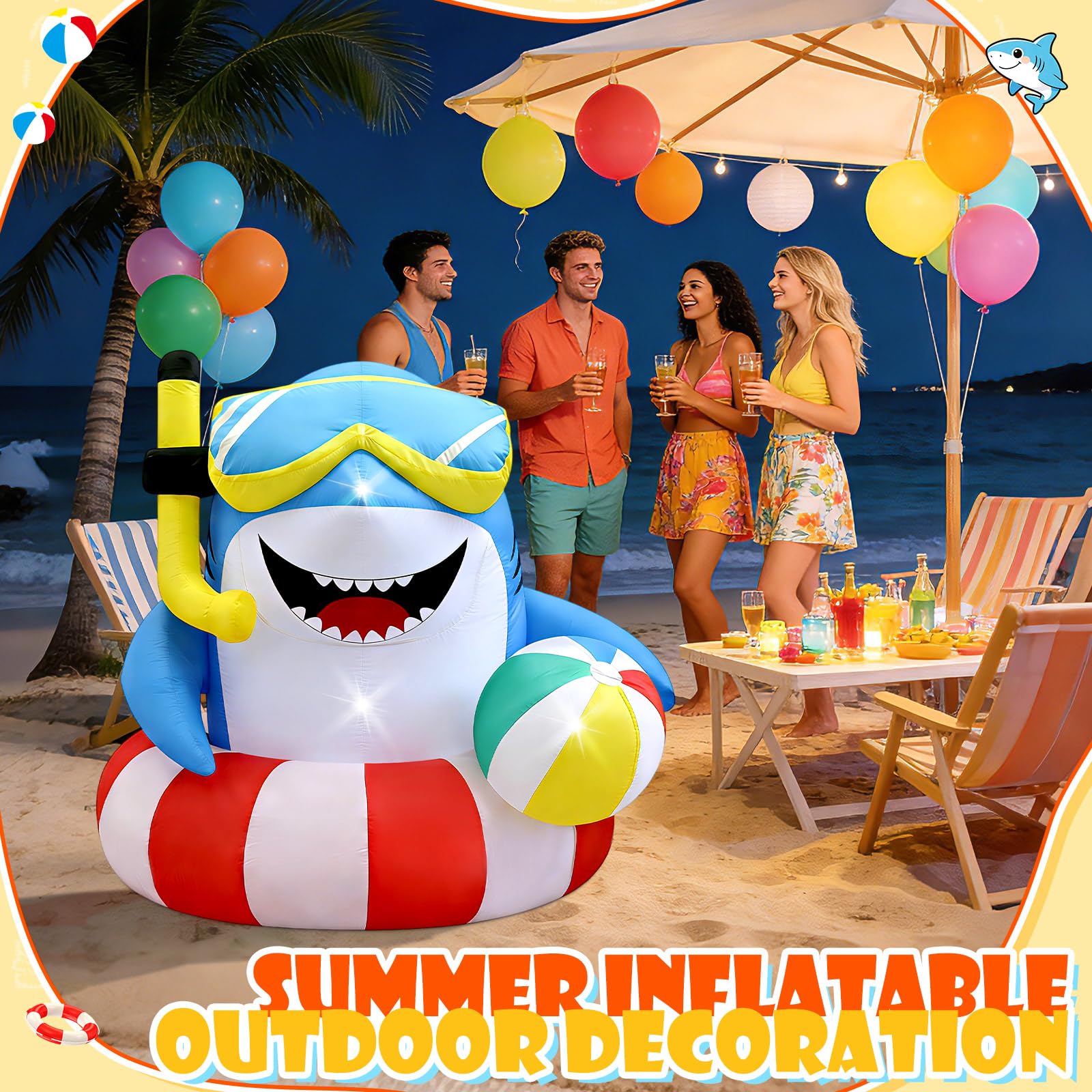 Eyourlife inflable doblado en bolsa para fácil almacenamiento