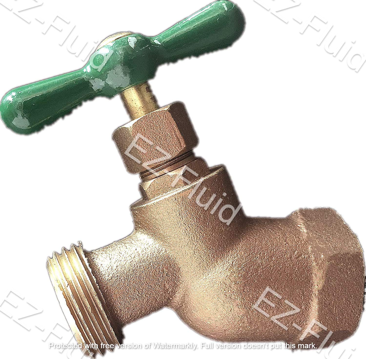 EZ-FLUID comparación de tamaño con mano para evaluar escala y ajuste