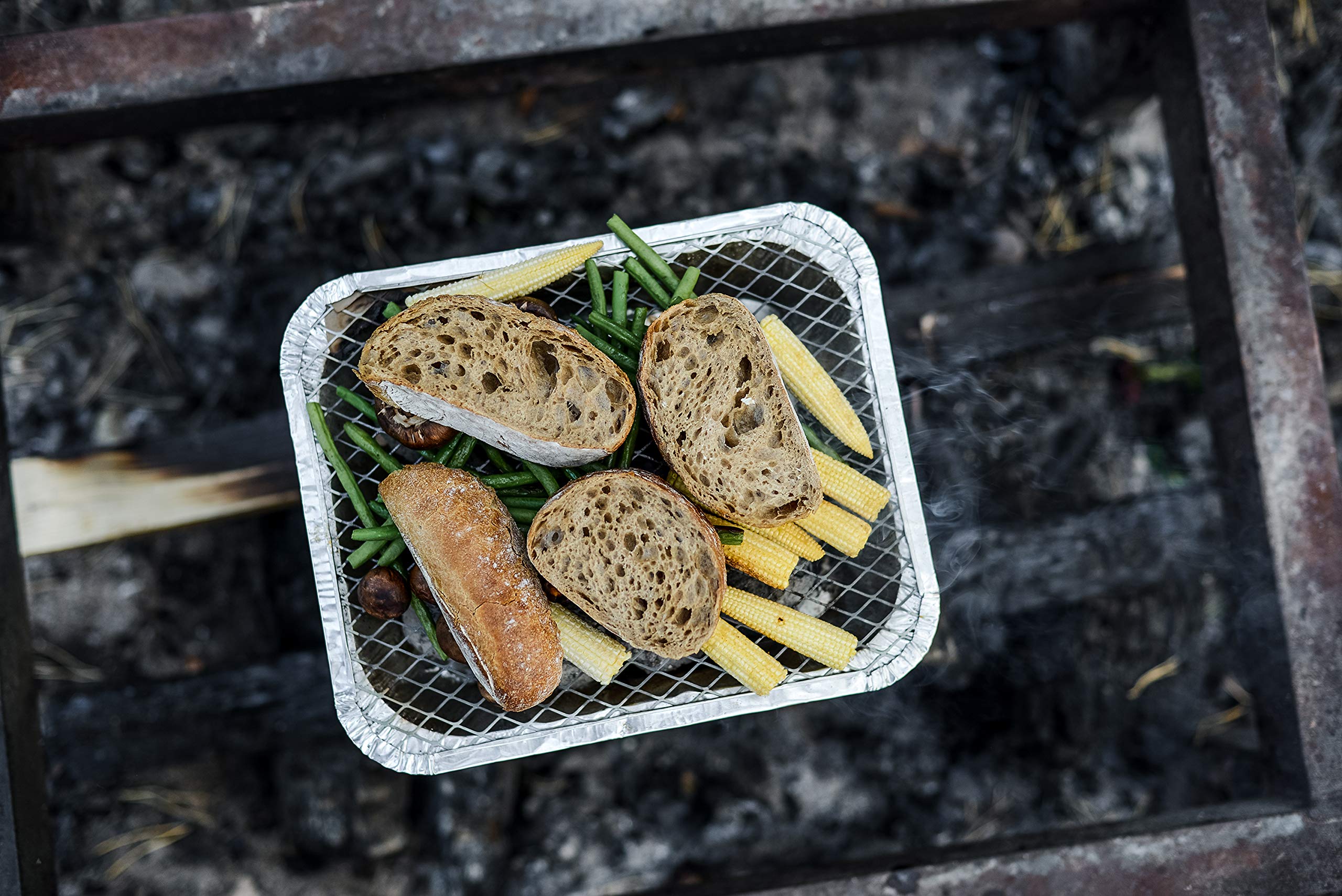 EZGRILL carbón 100% natural listo para encender y dar sabor ahumado