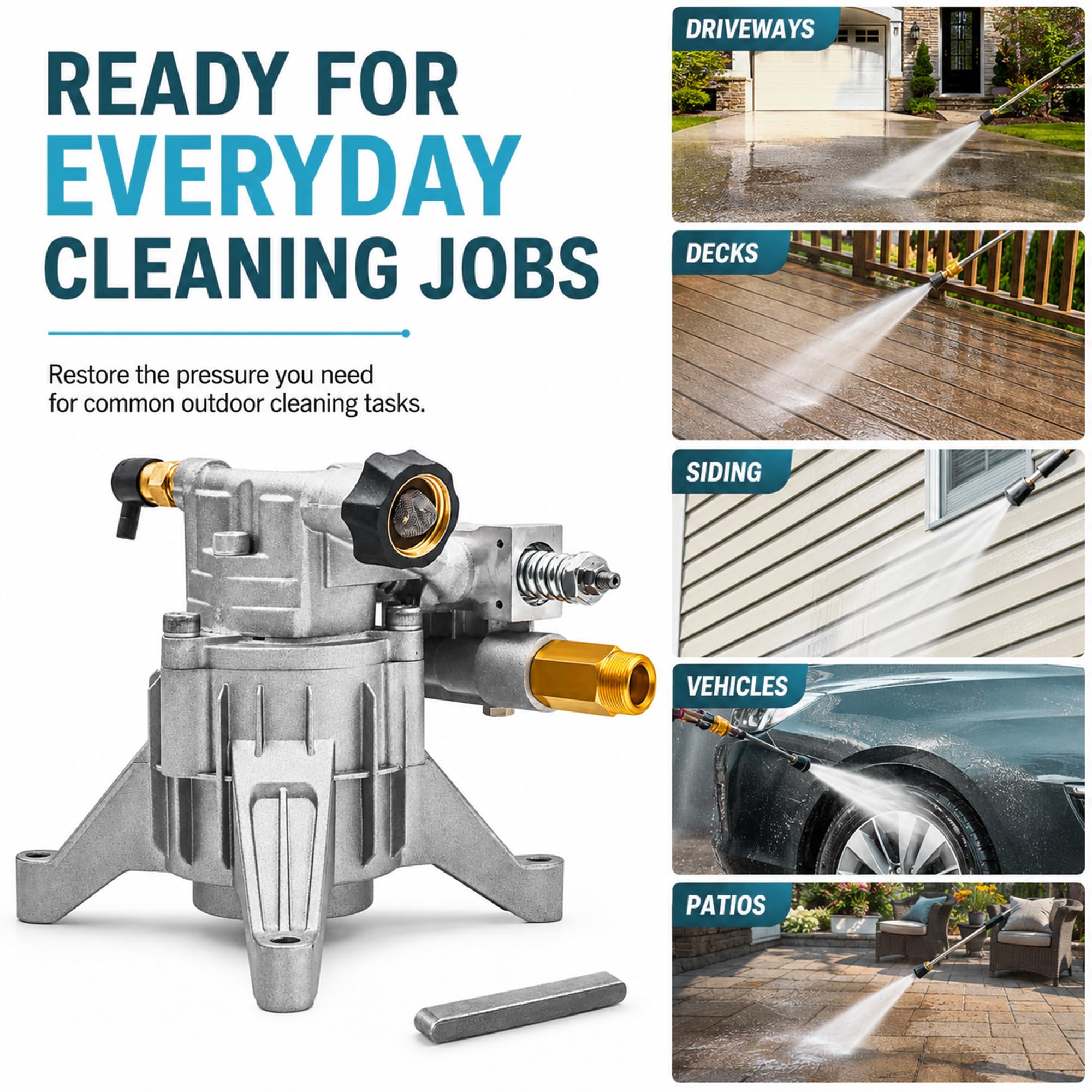 EZJOB primer plano de roscas M22 y 3/4 NH para conexiones fiables