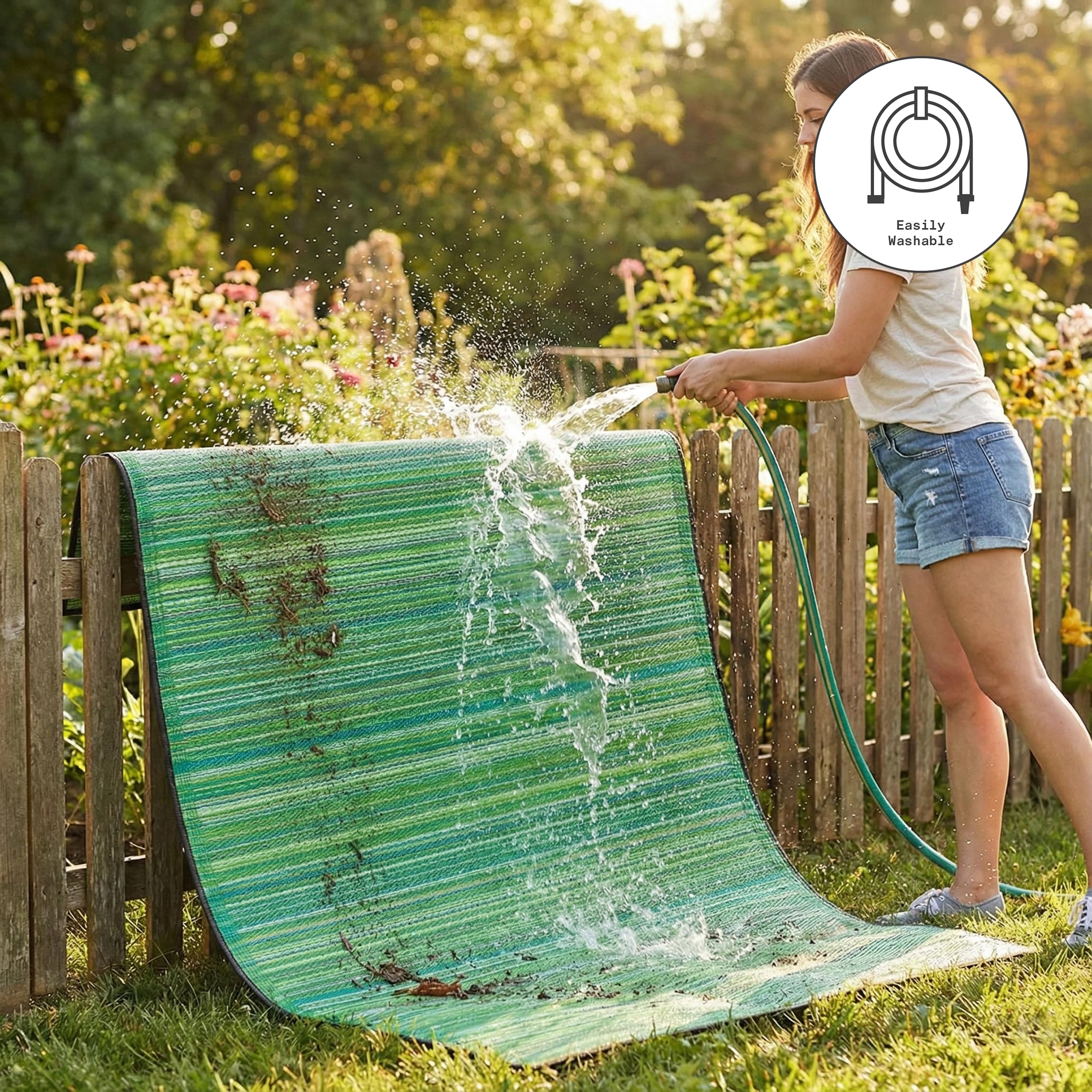Fab Habitat bolsa de transporte ecológica incluida, almacenamiento cómodo
