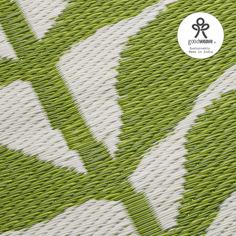 Fab Habitat alfombra enrollada con banda elástica para transporte y guardado