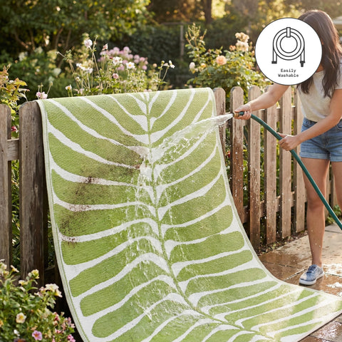 Fab Habitat reversible mostrando ambos lados para doble apariencia