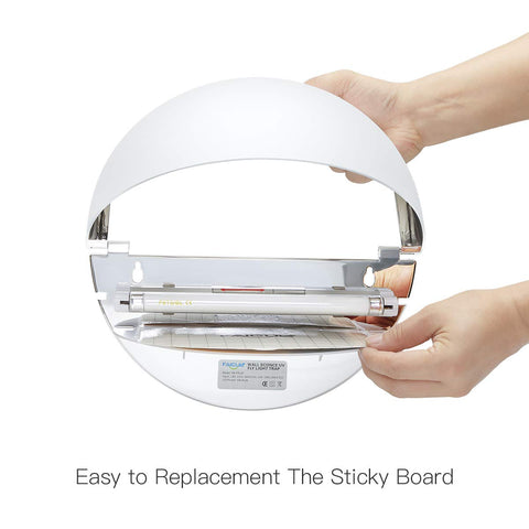 Faicuk en uso en cocina atrapando moscas y manteniendo higiene