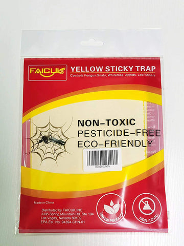 Faicuk etiqueta con dimensiones e instrucciones visibles y claras