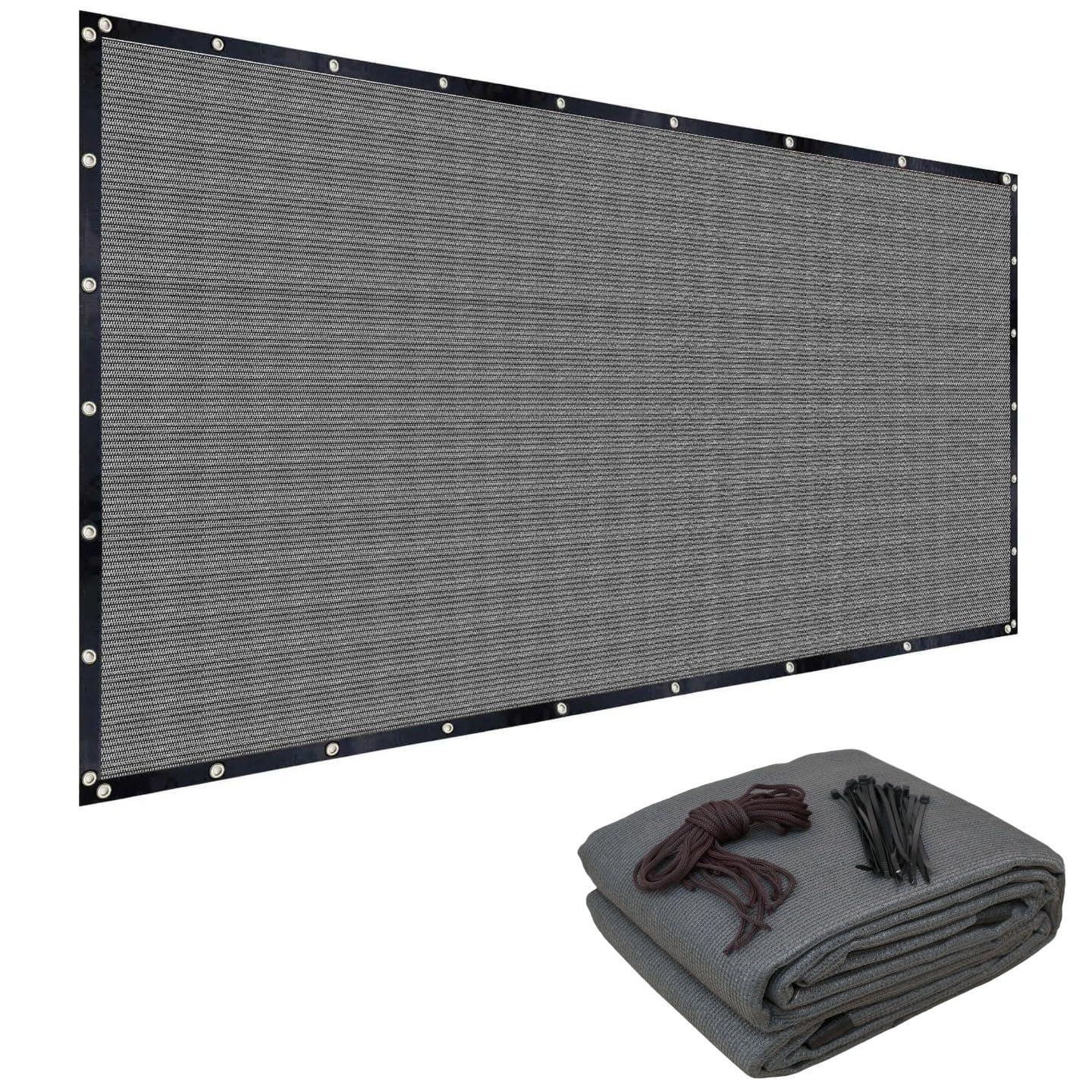 FAIR WIND frontal del toldo 12x16 protegiendo patio