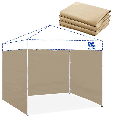 FANPAT lona lateral frontal empaquetada, protección plegable rápida