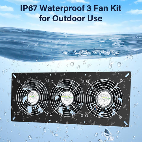 Fanspex conectores impermeables en unión, seguridad en exteriores