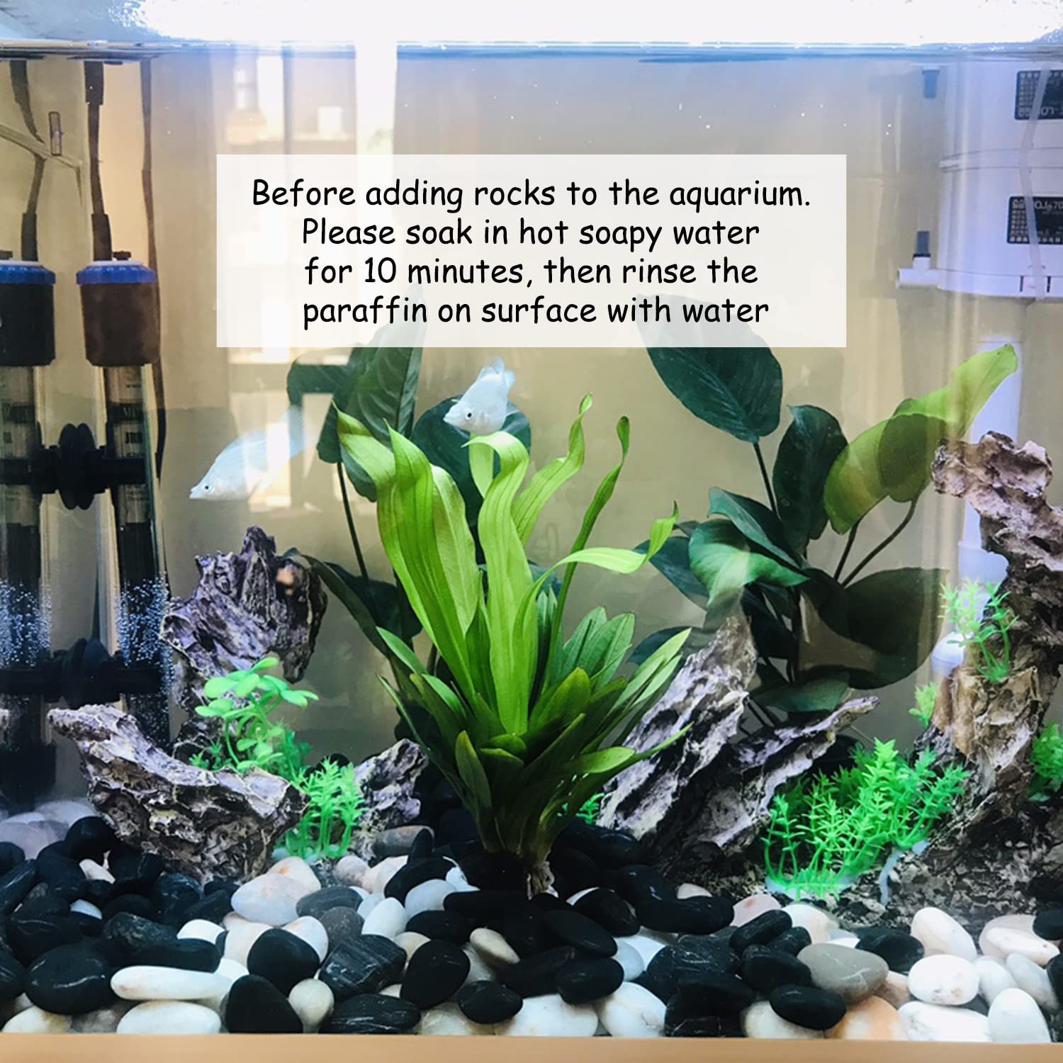 FANTIAN detalle de borde irregular, aspecto natural decorativo