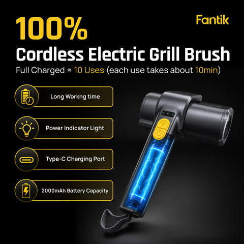 Fantik luz LED integrada que facilita limpieza en zonas oscuras