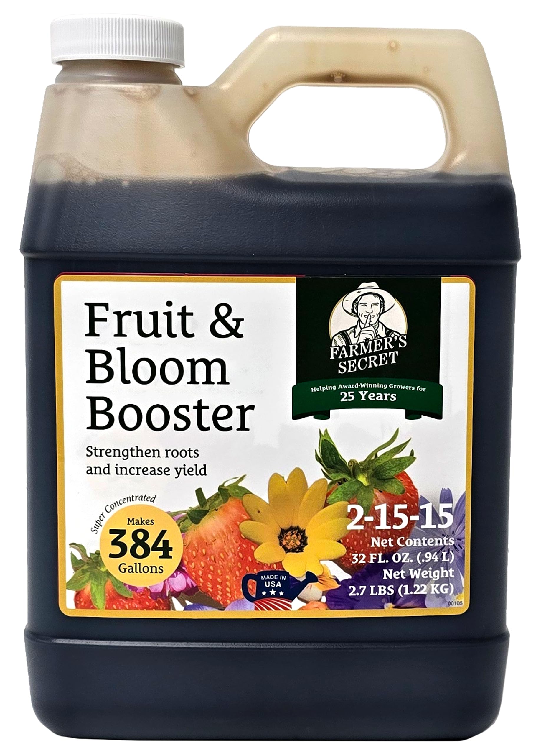Farmer's Secret frente del envase mostrando etiqueta y beneficios