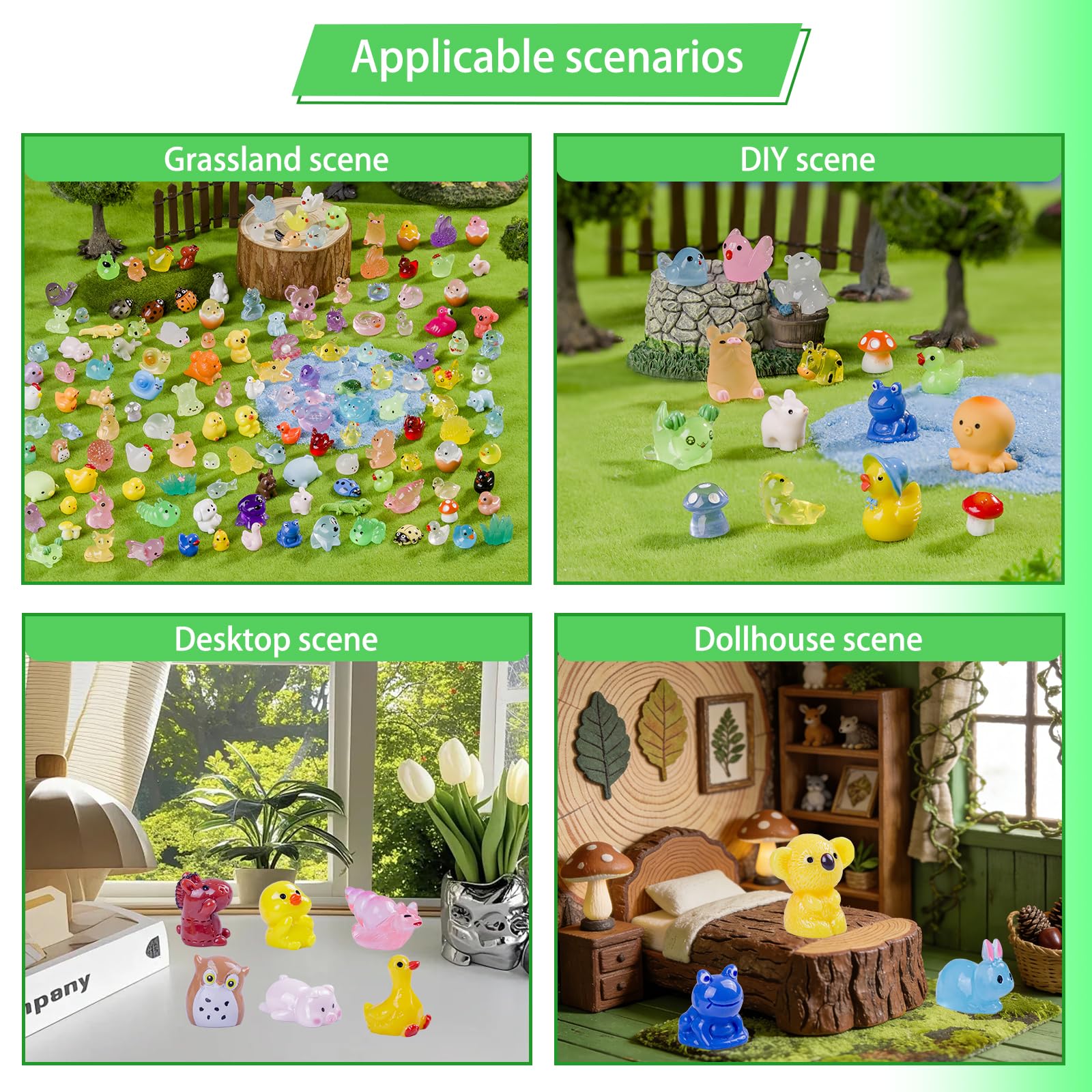 Faunamancy cajas con figuras listas para regalar en eventos