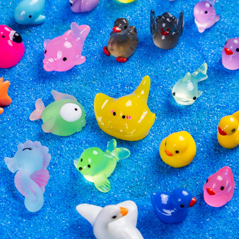 Faunamancy conjunto distribuido de mini animales para ideas creativas variadas