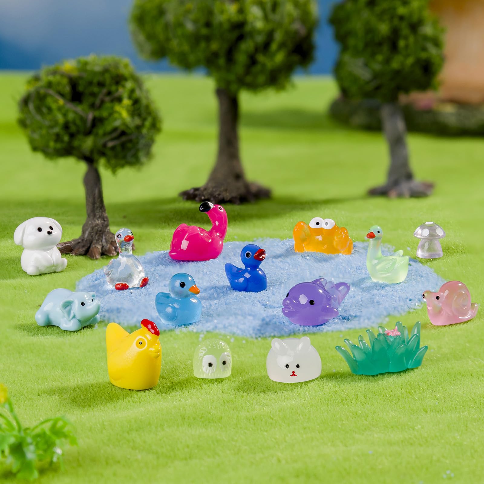 Faunamancy miniaturas en jardín de hadas que aportan encanto visual