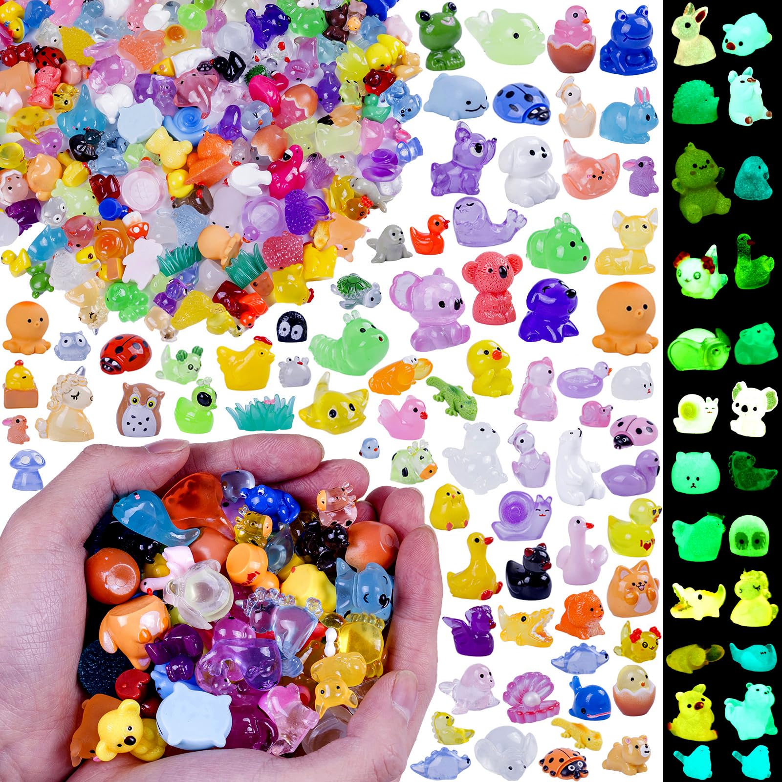 Faunamancy frente del pack mostrando 200 figuras y utilidad decorativa