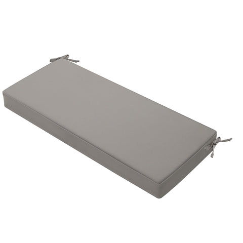Favoyard cojín banco frontal mostrando color gris claro y diseño elegante