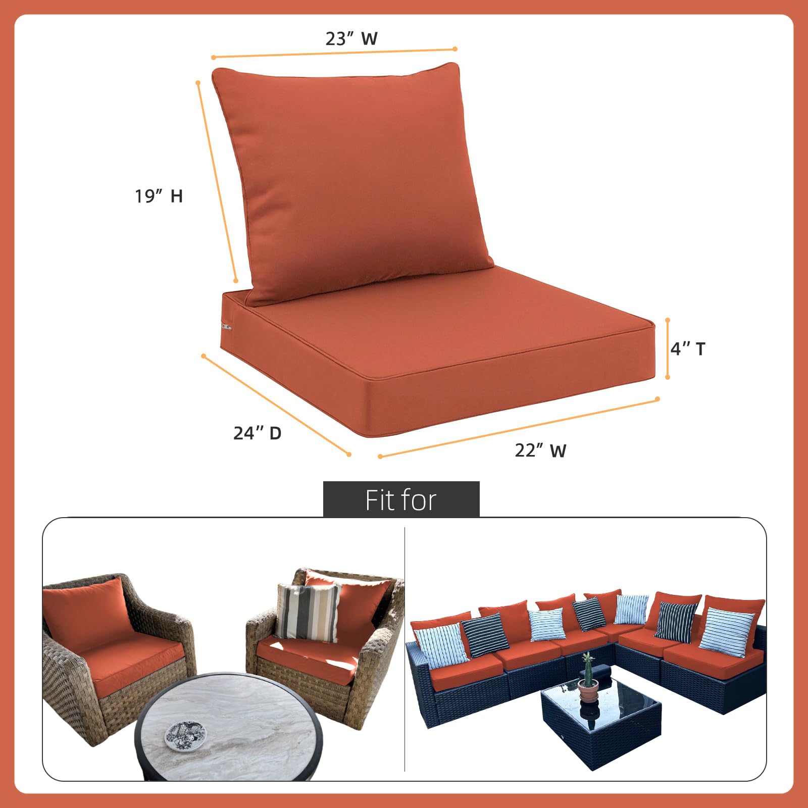 Favoyard cojín de respaldo frontal realzando soporte y color duradero