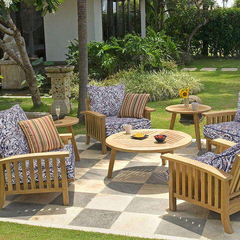 Favoyard cojines instalados en silla de patio, comodidad profunda