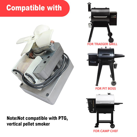 FCCUM motor instalado en parrilla alimentando pellets de forma estable
