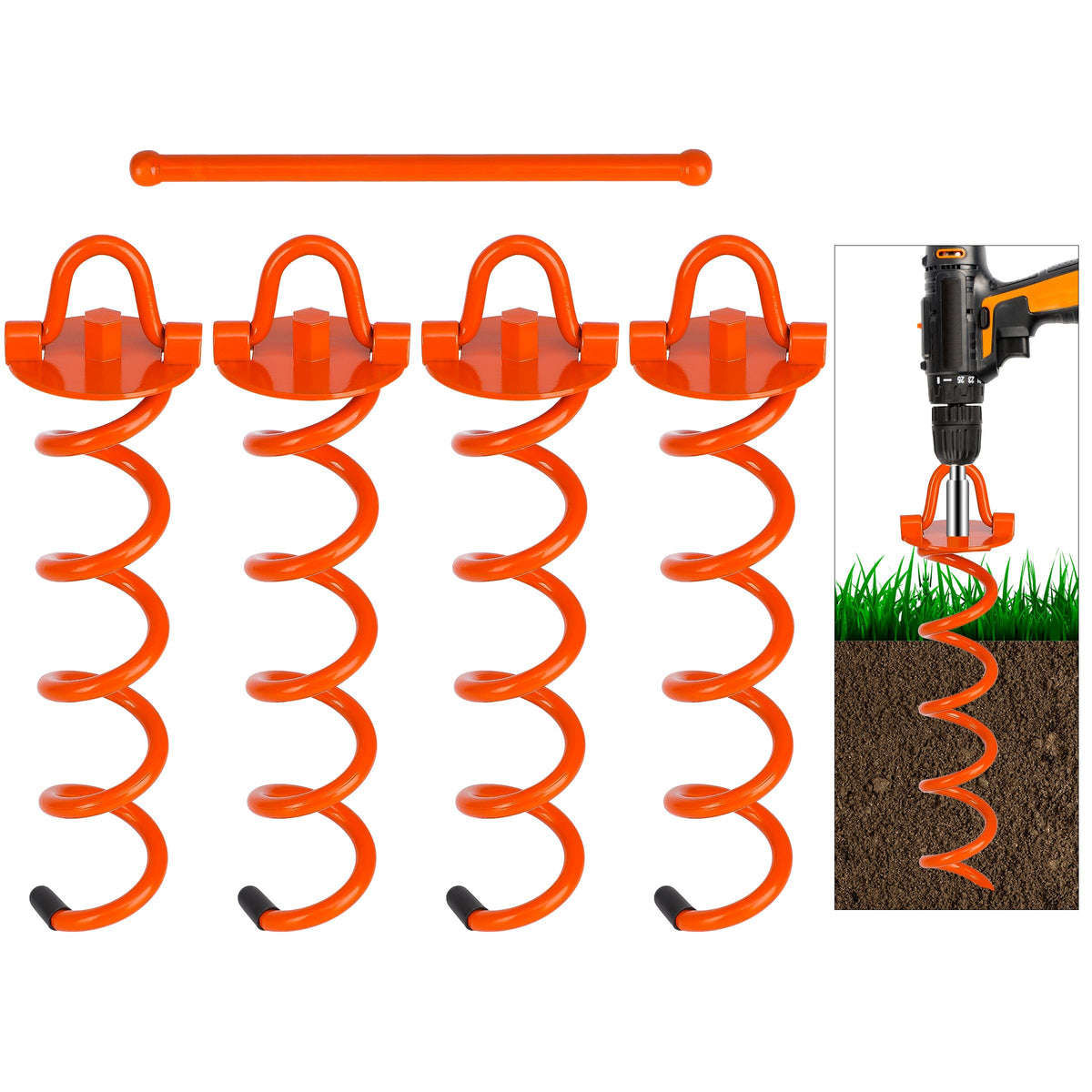 FEED GARDEN paquete frontal anclajes naranja, visibilidad y organización
