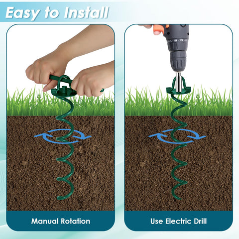 FEED GARDEN anilla plegable cerrada para seguridad y menos tropiezos