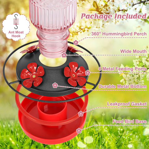 FEED GARDEN anillo percha 360° que permite varias aves alimentarse cómodamente