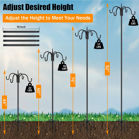 FEED GARDEN detalle de los cuatro ganchos superiores para colgar varias piezas