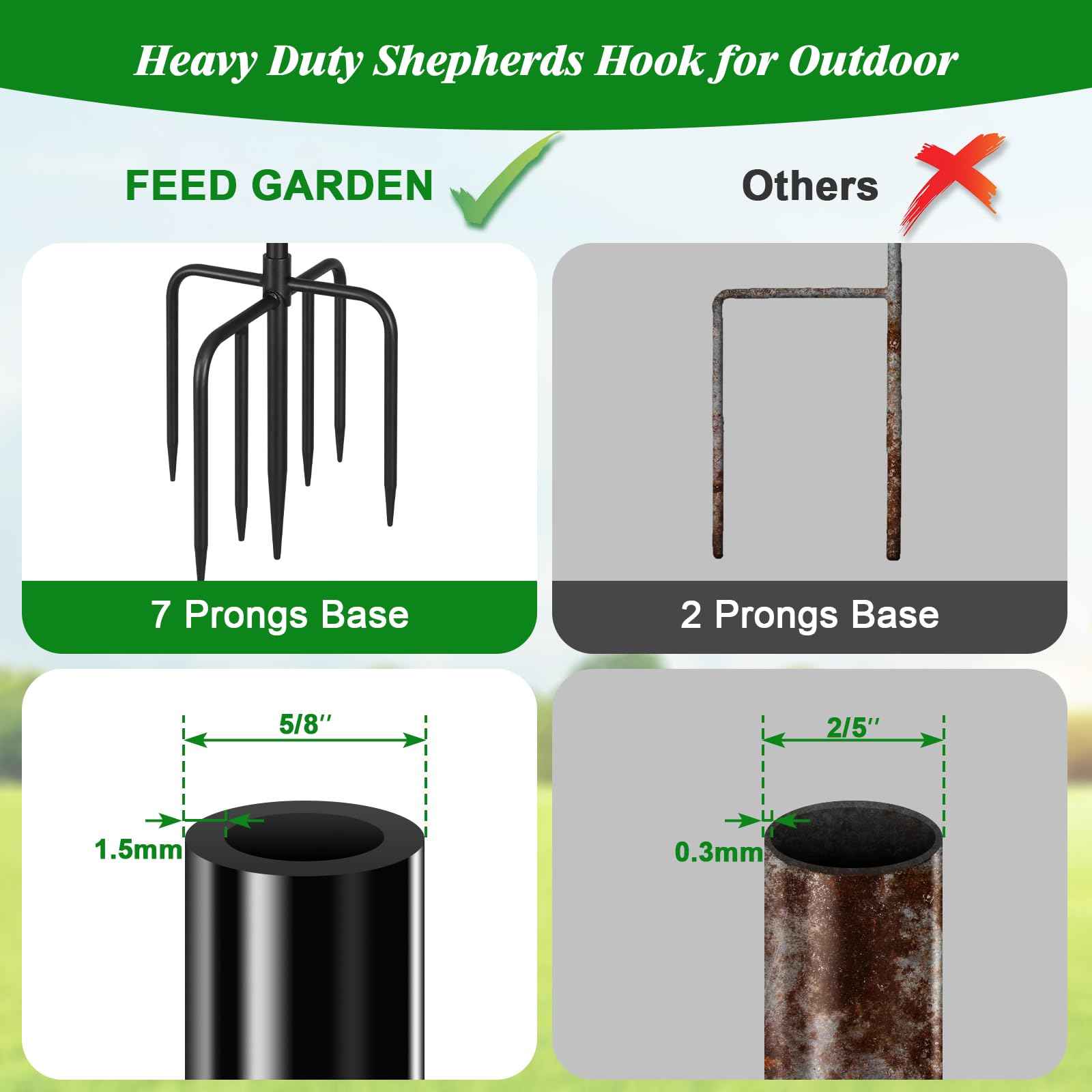 FEED GARDEN montaje de secciones ajustables para controlar la altura