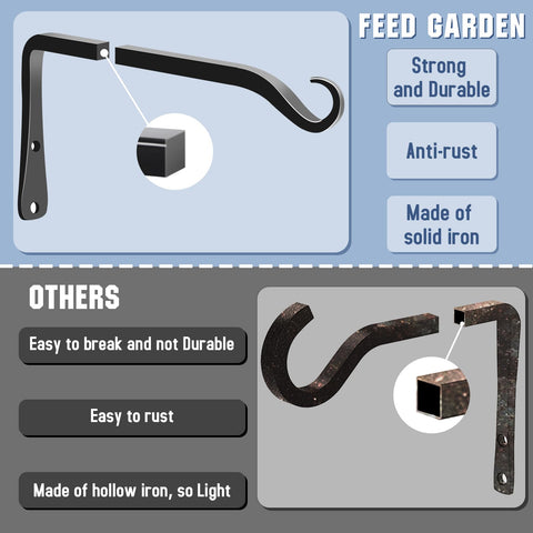 FEED GARDEN comparación de tamaño para facilitar elección y montaje