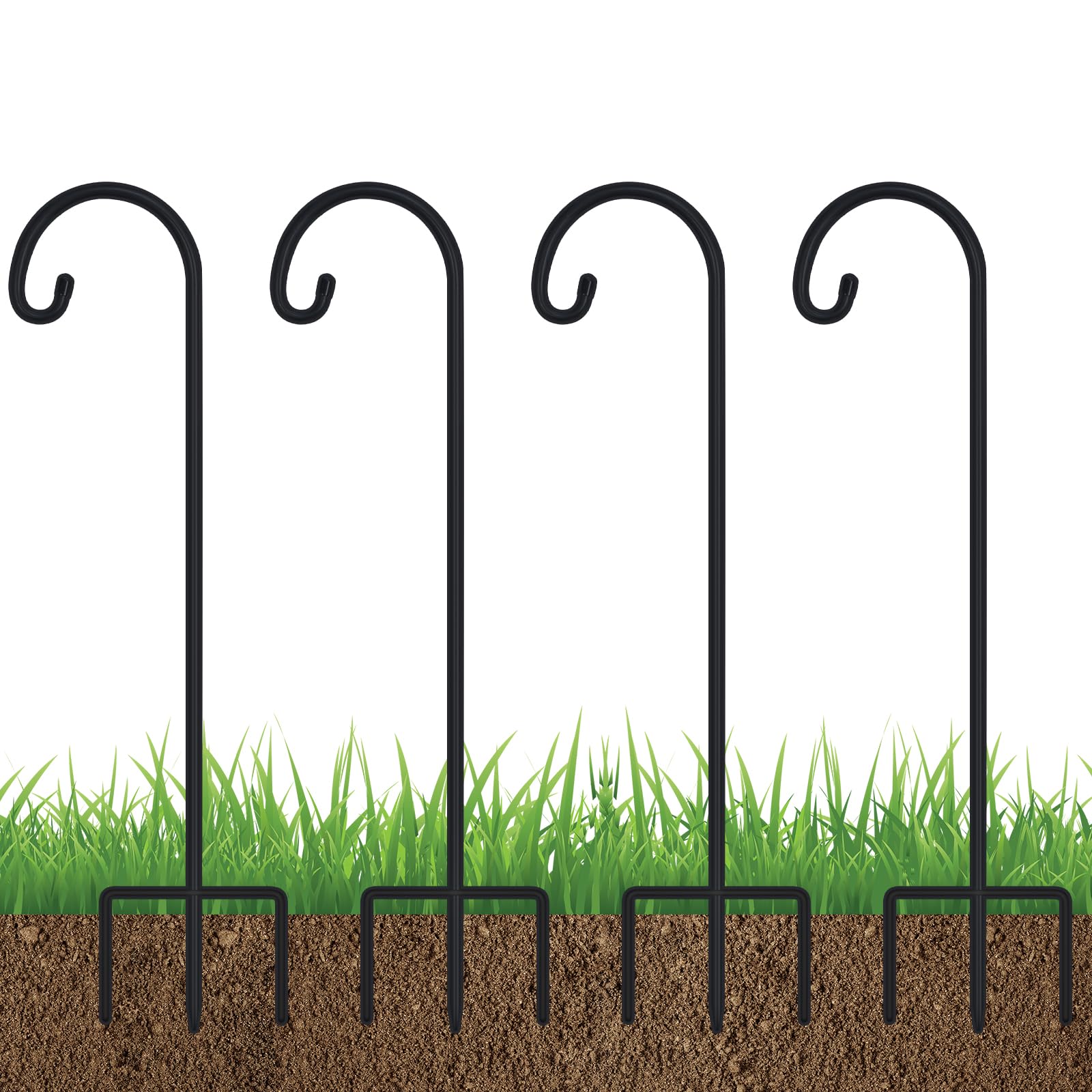 FEED GARDEN ganchos pastor frontal mostrando el pack y beneficio organizativo