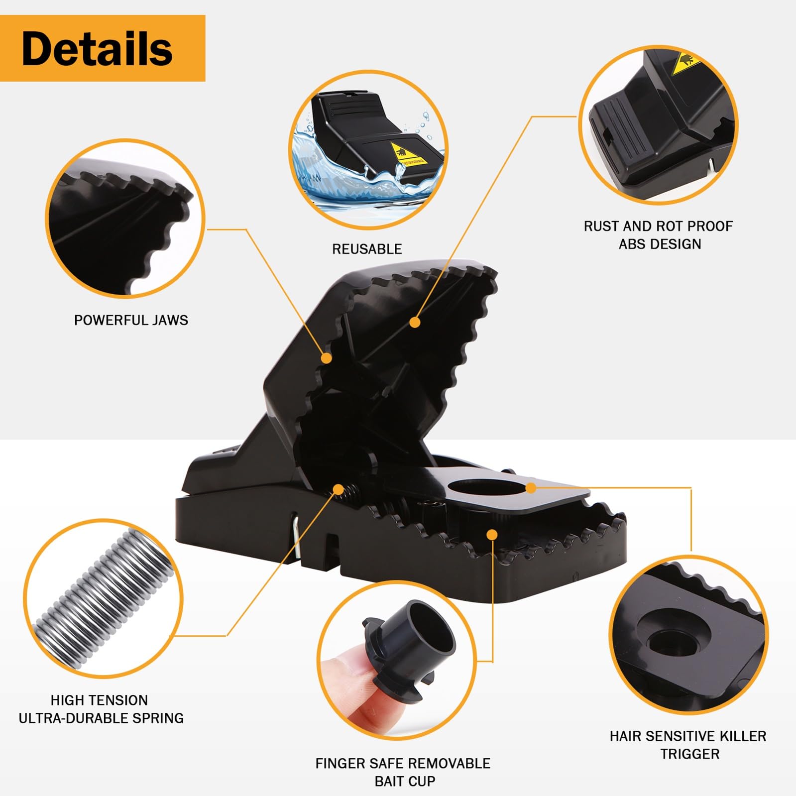 Feeke primer plano del pedal sensible que garantiza activación rápida y efectiva