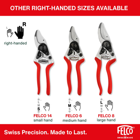 FELCO F16 ajuste micrométrico, beneficio: reglaje fino del filo