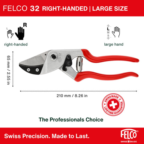 FELCO F32 primer plano hoja de acero para cortes limpios