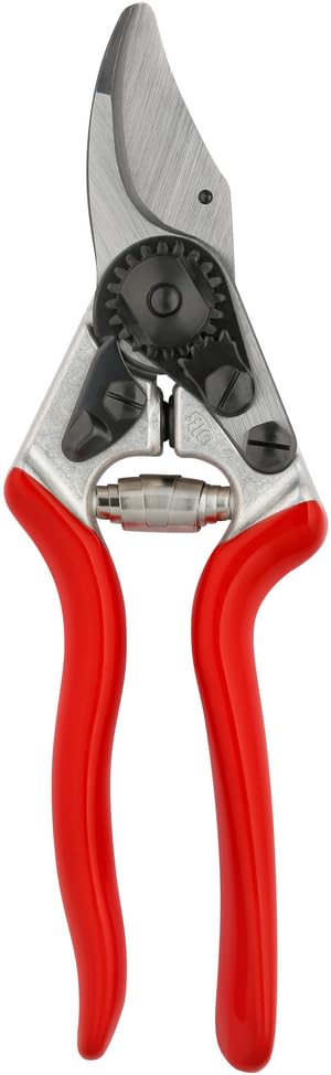FELCO F6 en uso podando un rosal, mayor control y precisión