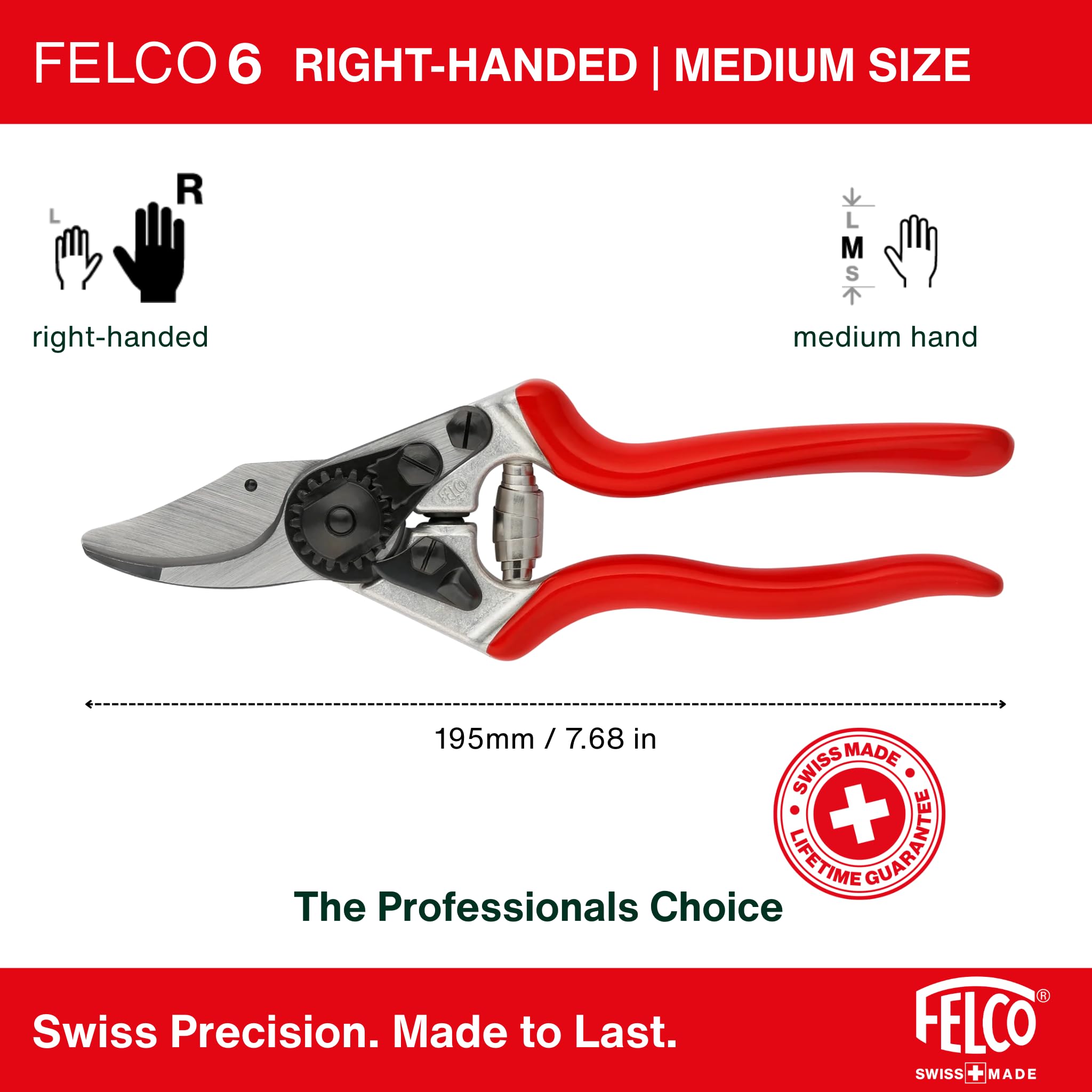 FELCO F6 amortiguador acolchado que reduce impacto en la mano