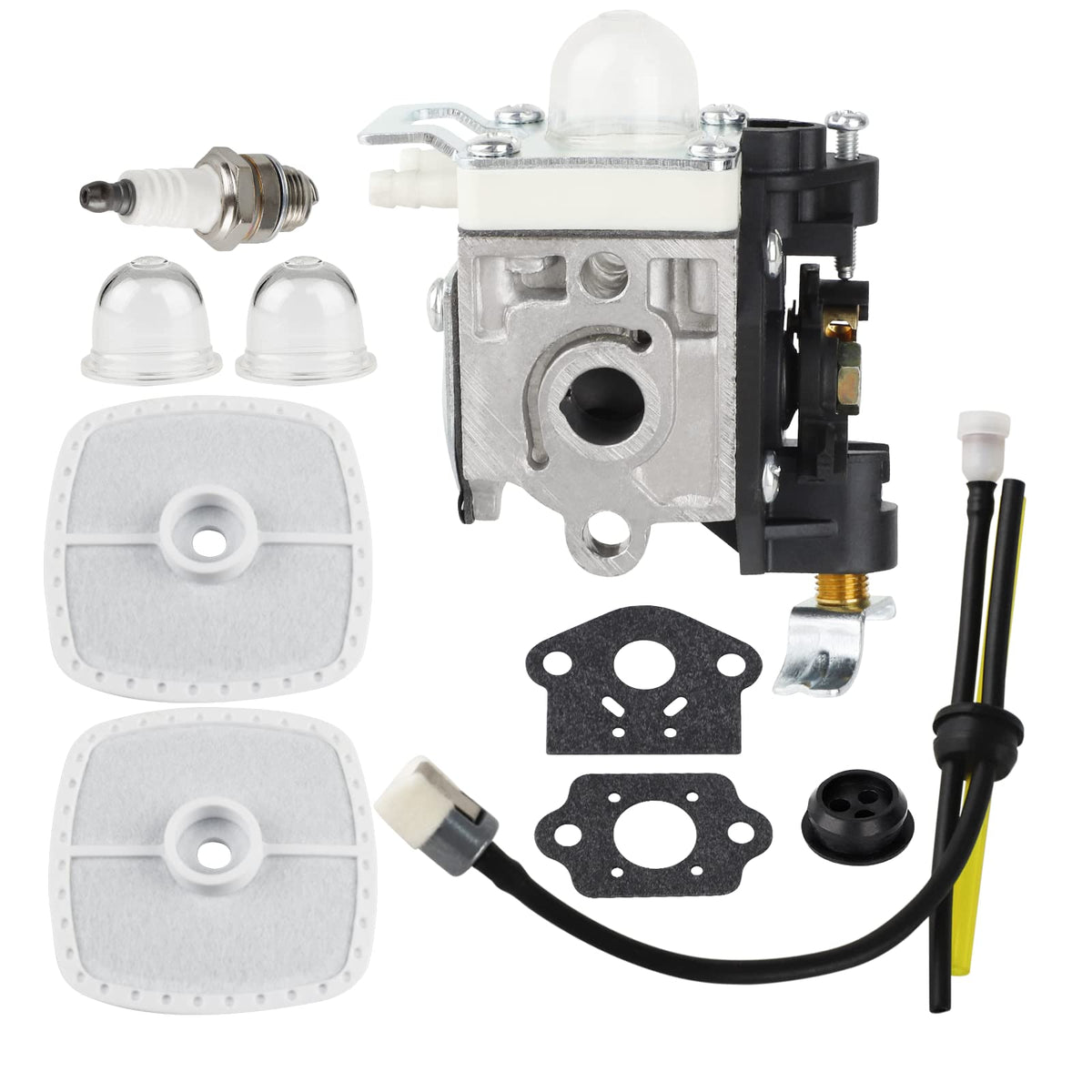 Ferilter carburador frontal instalado muestra compatibilidad y ajuste fiable